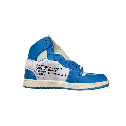 Air Jordan 1 Retro High x Off-White "University Blue" Sneakers